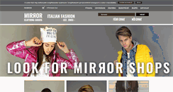 Desktop Screenshot of mirrorfashion.hu